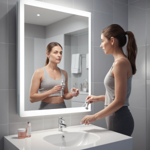 Person using Ozempic injection pen for weight loss.